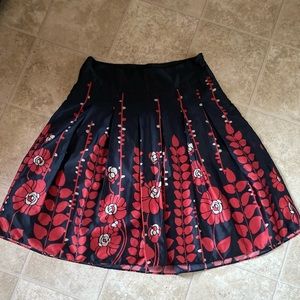 Mossimo floral skirt